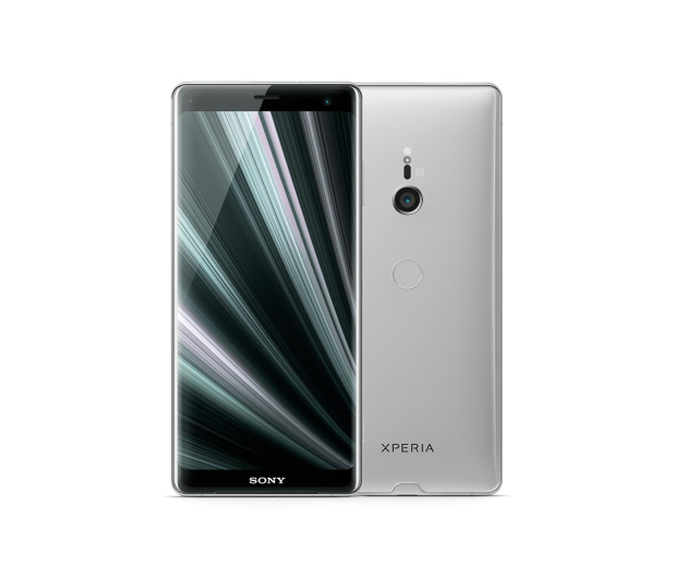 SONY XPERIA XZ3 Białe Srebro Dual Sim - 447414 - zdjęcie